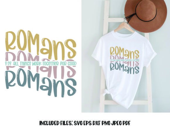 Romans 8:28 Christian SVG: Meaningful Design for Faith-Based Projects