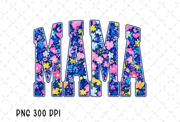 Styling Your Brand with Blue Mama Floral Varsity Flowers PNG